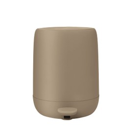 Blomus SONO Pedal Bin Wastebasket 3Liter/0.8 Gallon Tan Soft Close