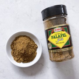 Ziyad Shaker Premium Falafel Spice Blend, Flavorful, Salt-Free, Vegan, Vegetarian, No Colors, No Additives, No Preservatives, 5oz