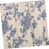 GRIRIW Short Flower Pattern Curtains for Windows Lightweight Privacy Drapes