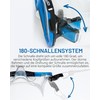 Tusa Freedom Elite Scuba Mask, M-1003 -Fish Tail Blue