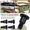 5 Pack Short M6 Step Bolt Compatible with Blackstone Griddle,