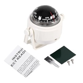 Tablero impermeable para automóvil, barco Compas, montaje en tablero de instrumentos para automóvil, embarcaciones, embarcaciones, embarcaciones, cara
