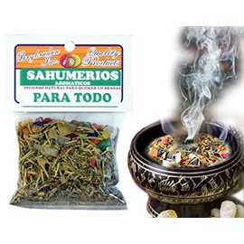 1 PC All Purpose-para TODO Herbal Incense Mix SAHUMERIO ESPIRITUAL DE HIERBAS to Burn Over Charcoal