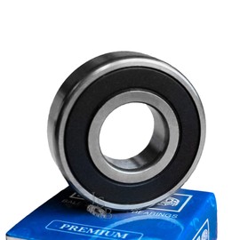 6302-2RS C3 EMQ Premium Rubber Seal Ball Bearing ABEC-3 15x42x13 6302 2RS 6302RS