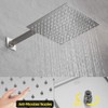 JingGang Chrome Shower System with Tub Spout Wall Mounted Tub