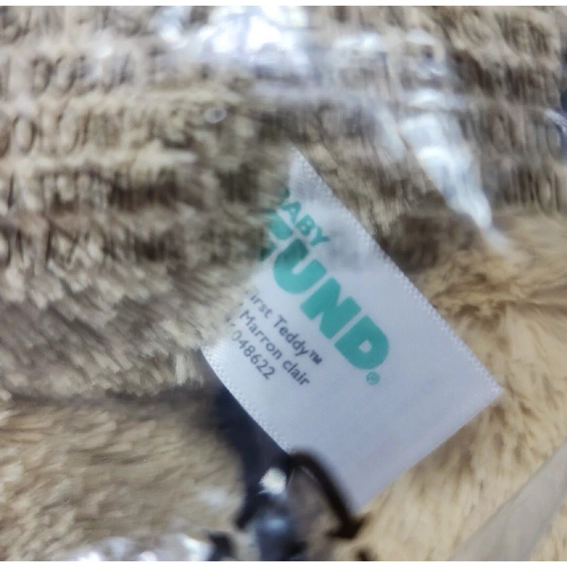 GUND Baby GUND My First Teddy 11" Soft Plush Tan