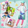 Hercicy 8 Pcs Kids Apron and Chef Hat Set for