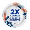 Dixie Paper Plates, Large 10 Inch | 2X Stronger |