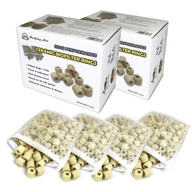 Reefing Art Filter Media Bio Filter Rings Ceramic Media 140ct / 2 lbs / 4 lbs / 8 lbs