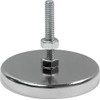 MAG-MATE MX1500B Plated Cup Magnet with 8-32 Bolt, 1.41"/11 lb
