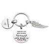 Eilygen Sympathy Gifts Those We Love Don't Go Away Keychain