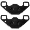 Caltric Rear Brake Pads for Polaris RZR 170 2009 2010-2020