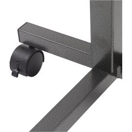 Adjustable Non Tilt Top Overbed Table with Wheels Hospital Home Use Tanding Desk