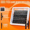 Fluffy Lash Clusters Kit 50D Volume Cluster Eyelash Extensions 10-18mm