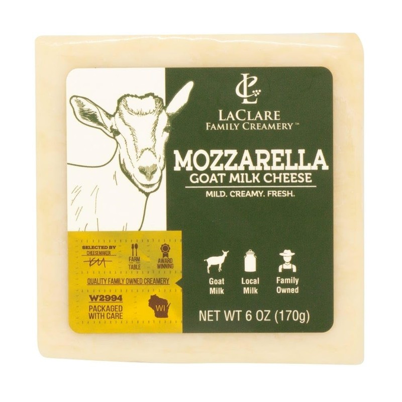 Laclare Creamery Goat Mozzarella Cheese (Case of 12)