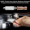 Upgraded 3 Pack Hardened Ceramic Hotend for Kobra S1 Combo