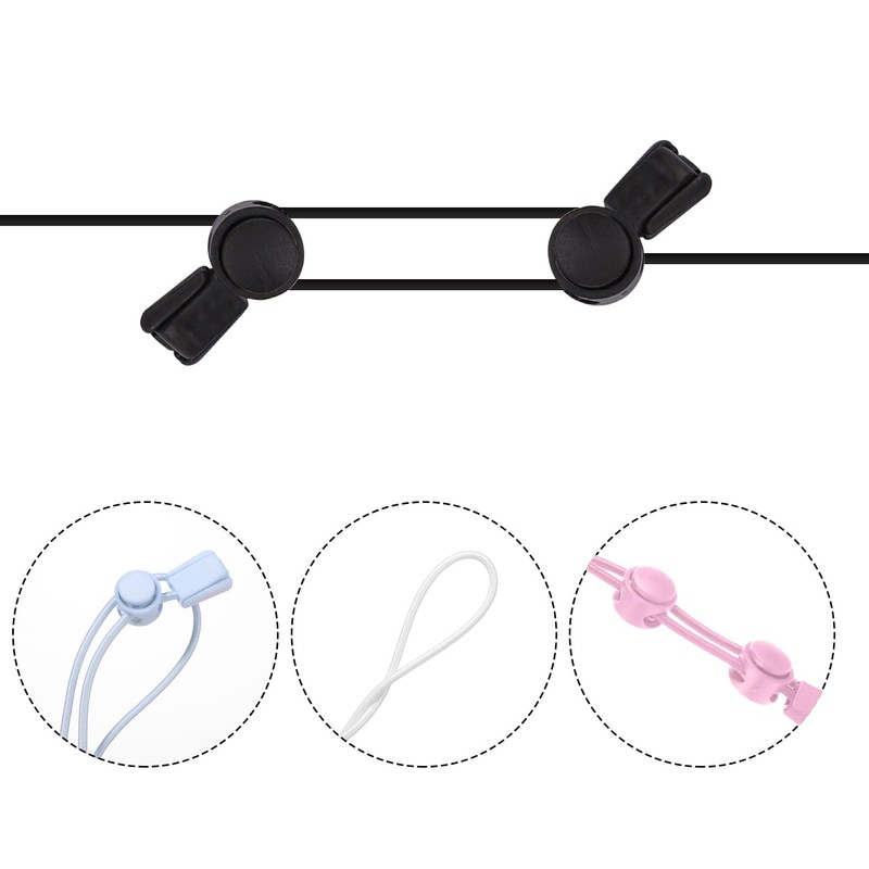 BOXOB 4pcs Crop Bands, Clothing Tuck Band Adjustable Clothes Tuck