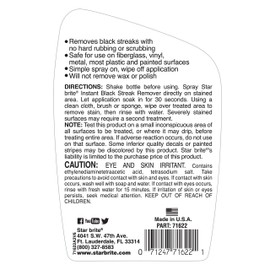 STAR BRITE Instant Black Streak Remover - 22 OZ (071622P)