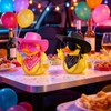 22 Pcs Rubber Duck Car Decorations, Rubber Ducks Bath Toys