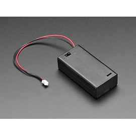 Adafruit 4193 2 x AA Battery Holder with On/Off Switch & JST PH Connector