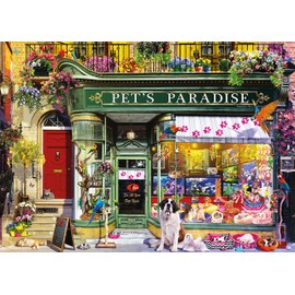Ceaco - Shop Windows - Pet's Paradise - 1000 Piece Jigsaw Puzzle
