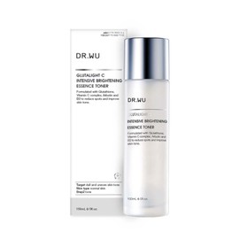 DR.WU Glutalite C Intensive Brightening Essential Toner (Whitening Lotion) Toning Up Vitamin C Moisturizing Dull Sensitive Skin Dry Stains Freckles (150 ml)