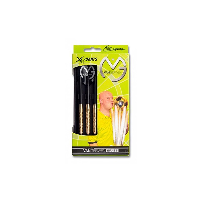 XQMAX Erwachsene Michael van Gerwen Original Brass Soft Darts in