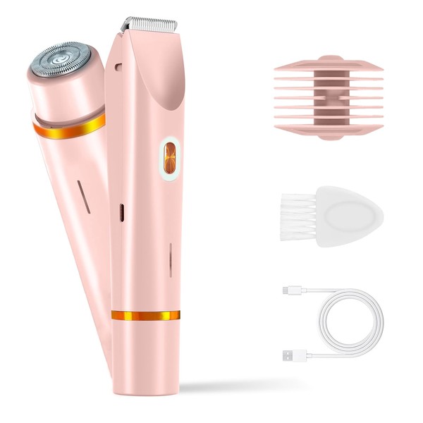 Facial Hair Remover for Women, 2 in 1 Dual Head