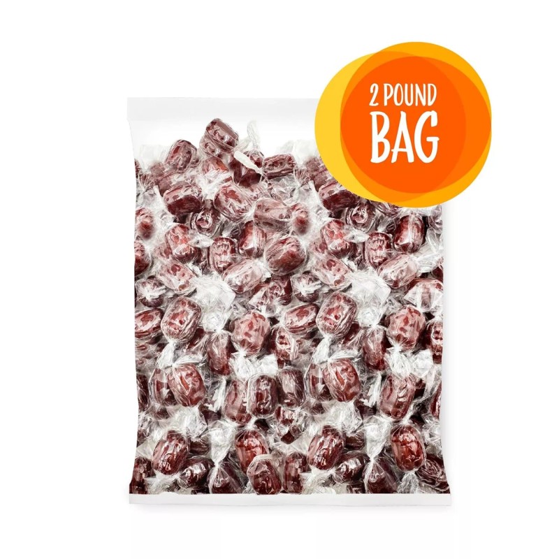 Sunny Island Root Beer Barrels Hard Candy, Individually Wrapped, 2-Pound