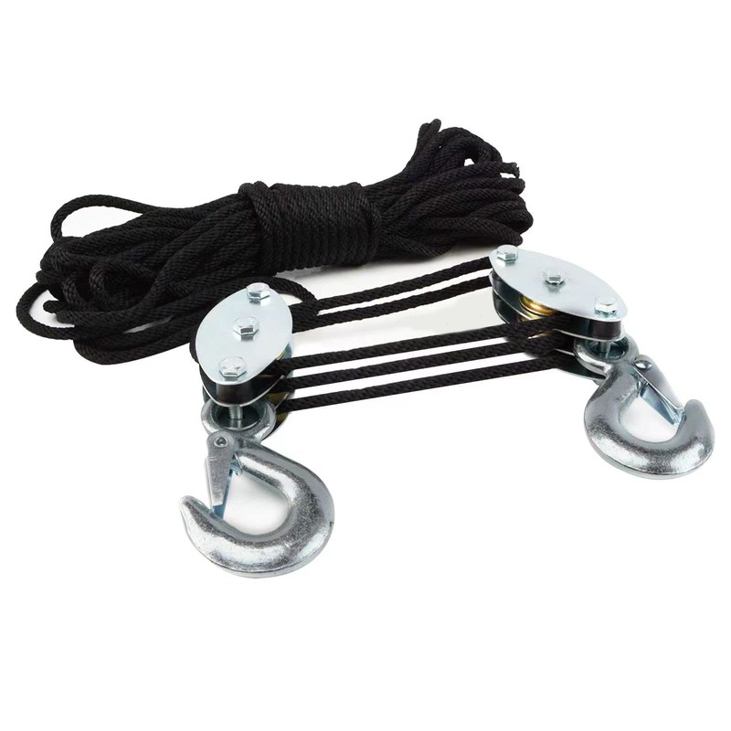 XSTRAP STANDARD Rope Hoist Pulley System, 1000LB Capacity Block and