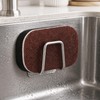 5 Pack Carborundum Sponge with Holder, Nano Emery Scrub Sponge