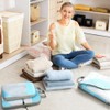 OSDUE Compression Packing Cubes Set, 4 Pieces Compression Packing Cubes,