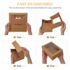 COTOPHER Auto Pop Up Cookie Box with Window 8x6x2.5 Inches