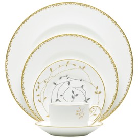 Wedgwood Vera Wang Gilded Leaf 5-Piece Place Setting