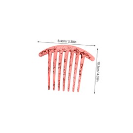 COLLBATH Hair Accessories for Women 4pcs Decorative Hair Combs French Twist Styling Combs for Women