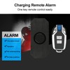 Bicycle Alarm with Remote Control, Wireless Anti-Theft Vibration Motion Sensor,