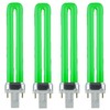 Diodesy- Pack of 4 PL9/GREEN Replacement Green Light Bulb, PL