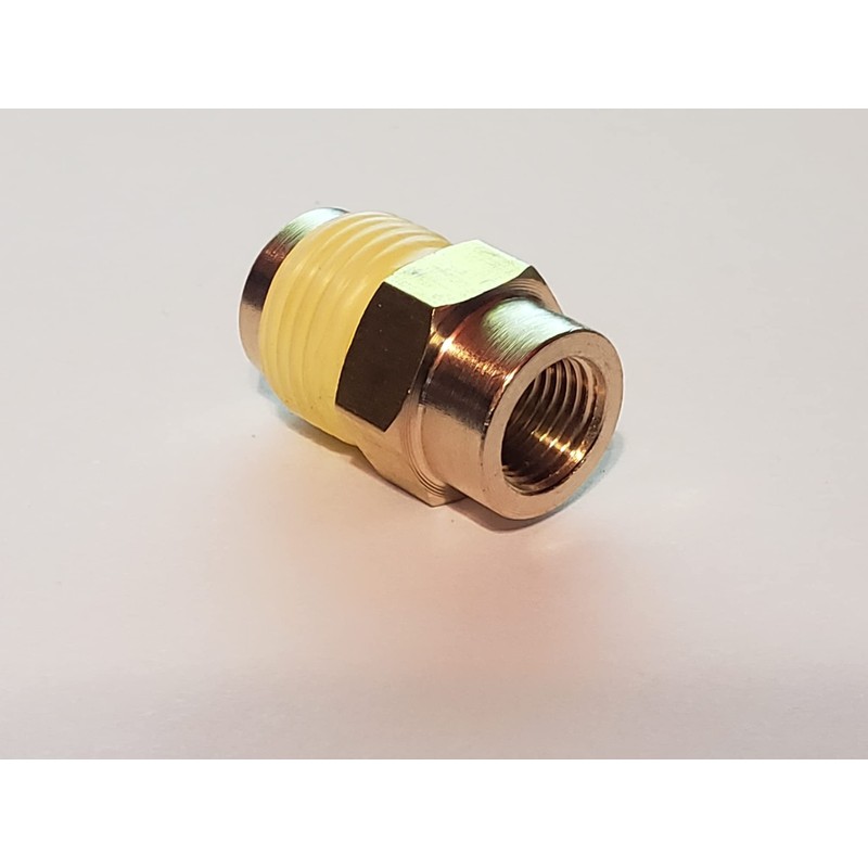 Muzzys Regulator Adapter Bypass Hack Conversion Fitting, for Weber Q