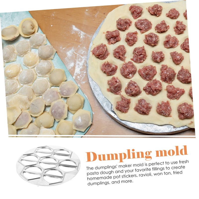 TOVINANNA Aluminium Pelmeni Maker Dumpling Mould Practical Dumpling Maker for