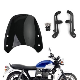 Frezon Windshield Fit for Triumph Bonneville 2001-2017,Bonneville T100 2003-2017,Bonneville T 120 2015-2017,Thruxton 900 2003-2015