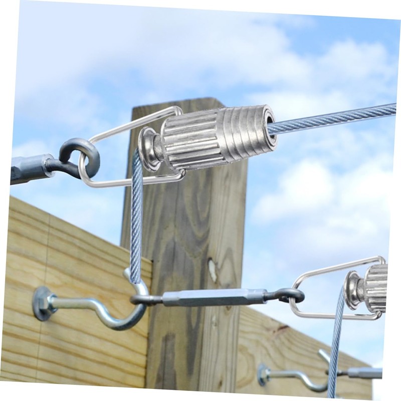 GARVALON tensioner Heavy Duty Tightener Clothesline Tighteners Clothes Line Tighteners