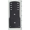 NY/NJ Police-Style-Leather Backer holds Shield - Nameplate & 4 Citation