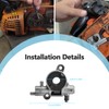 Quealzara Oil Pump Oiler Compatible with Echo CS-2511T CS-2511TN CS-2511P