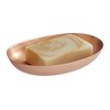 Premier Housewares Soap Dish, Copper, Stainless Steel, 10x14x3