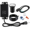 Garbage Disposal Air Switch Kit with Power Cord Kit, Sink