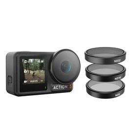 CamGo Telesin ND Filter Lens for Osmo Action 5 Pro/Action 4/3 (ND Set 8/16/32)