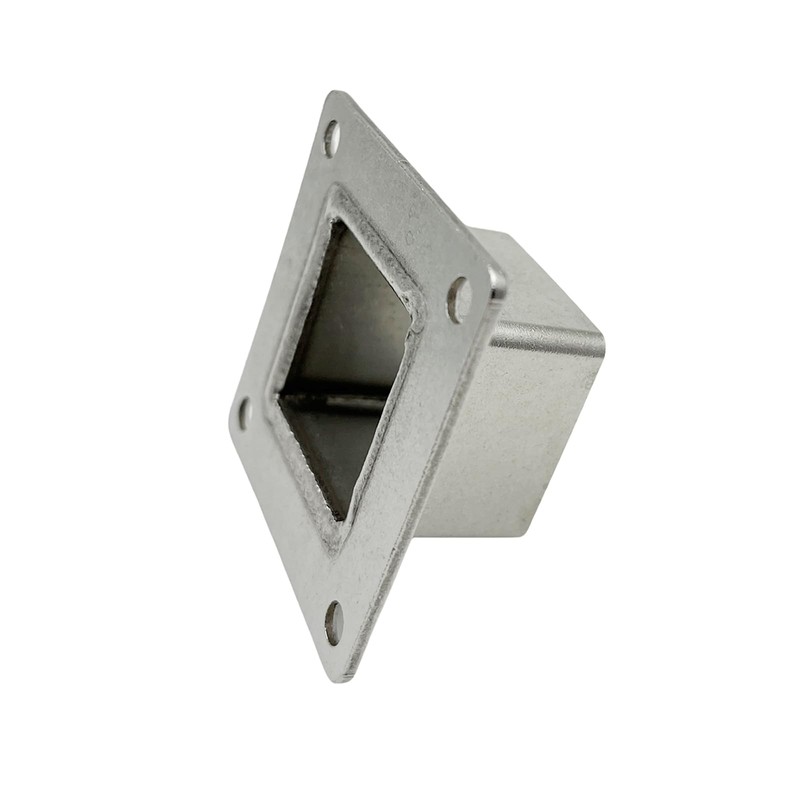 Yuqim 4 Pack Post Bases Square Deck Post Brackets Post