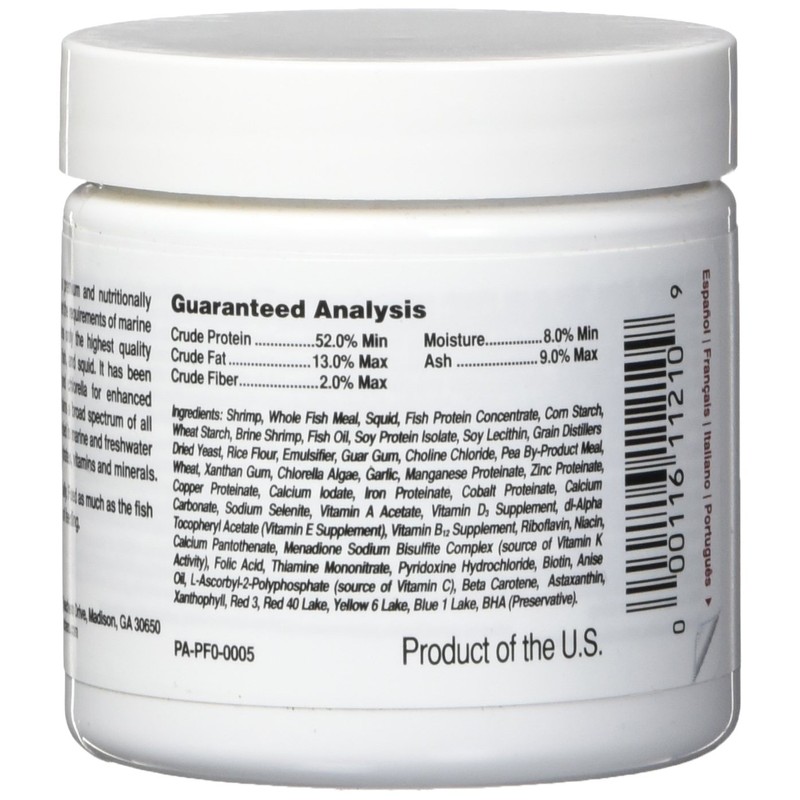 Seachem NutriDiet Shrimp Flakes - 15g/.5oz with probiotics