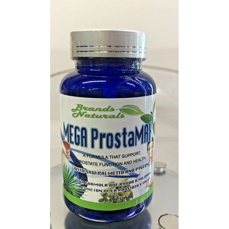 Brands Naturals Mega ProstaMax 90 Caps w/ Saw Palmetto Pygeum