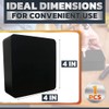 Rubber Bench Block for Jewelry Making - 4In X 4In